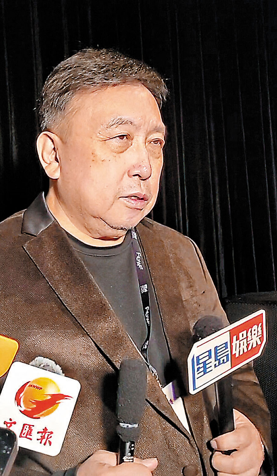 ●王晶分享對微短劇的看法。 梁靜儀 攝