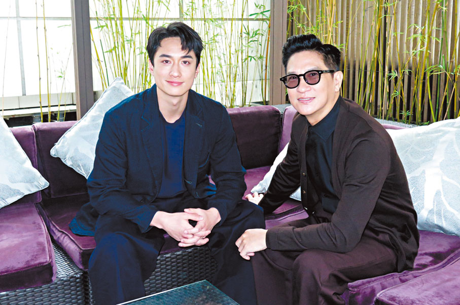 ●張家輝想與劉俊謙一齊玩到癲。