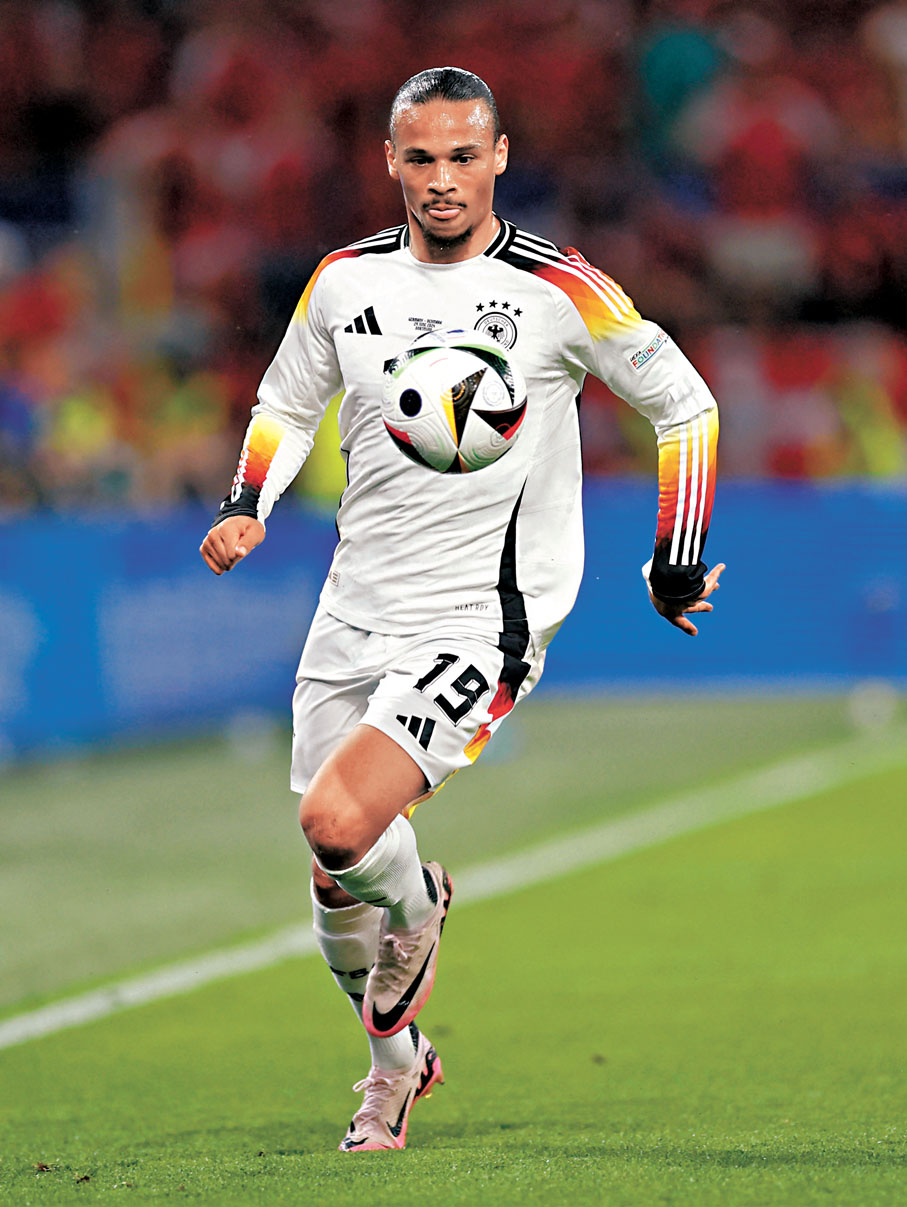 ●德國翼鋒利萊辛尼今季德甲暫為拜仁慕尼黑取得7入球4助攻。資料圖片