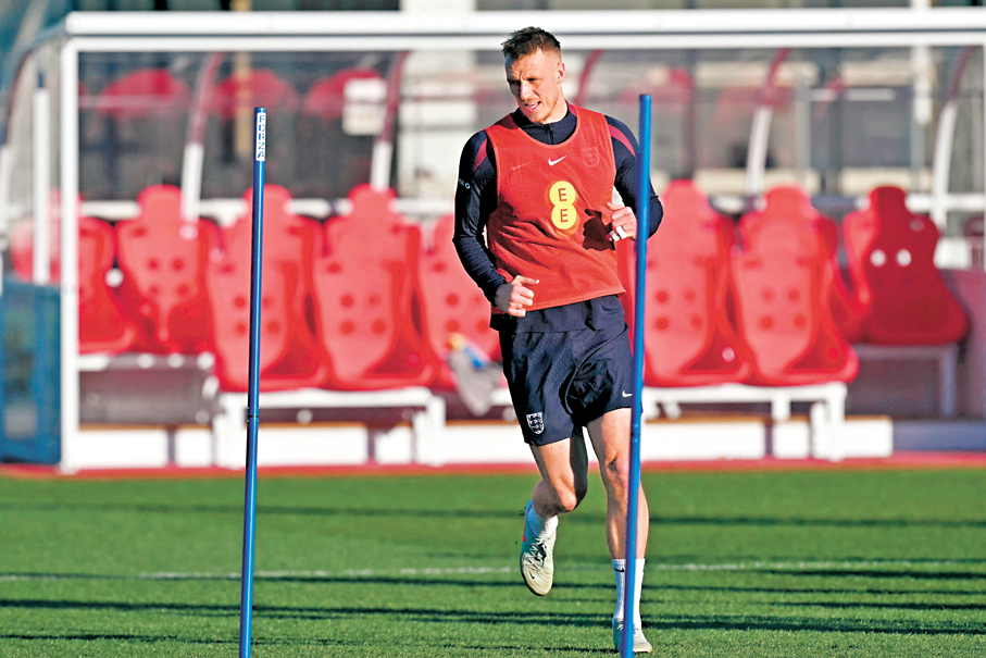 ●丹般恩期待首度披起英格蘭國足戰衣出戰。  法新社