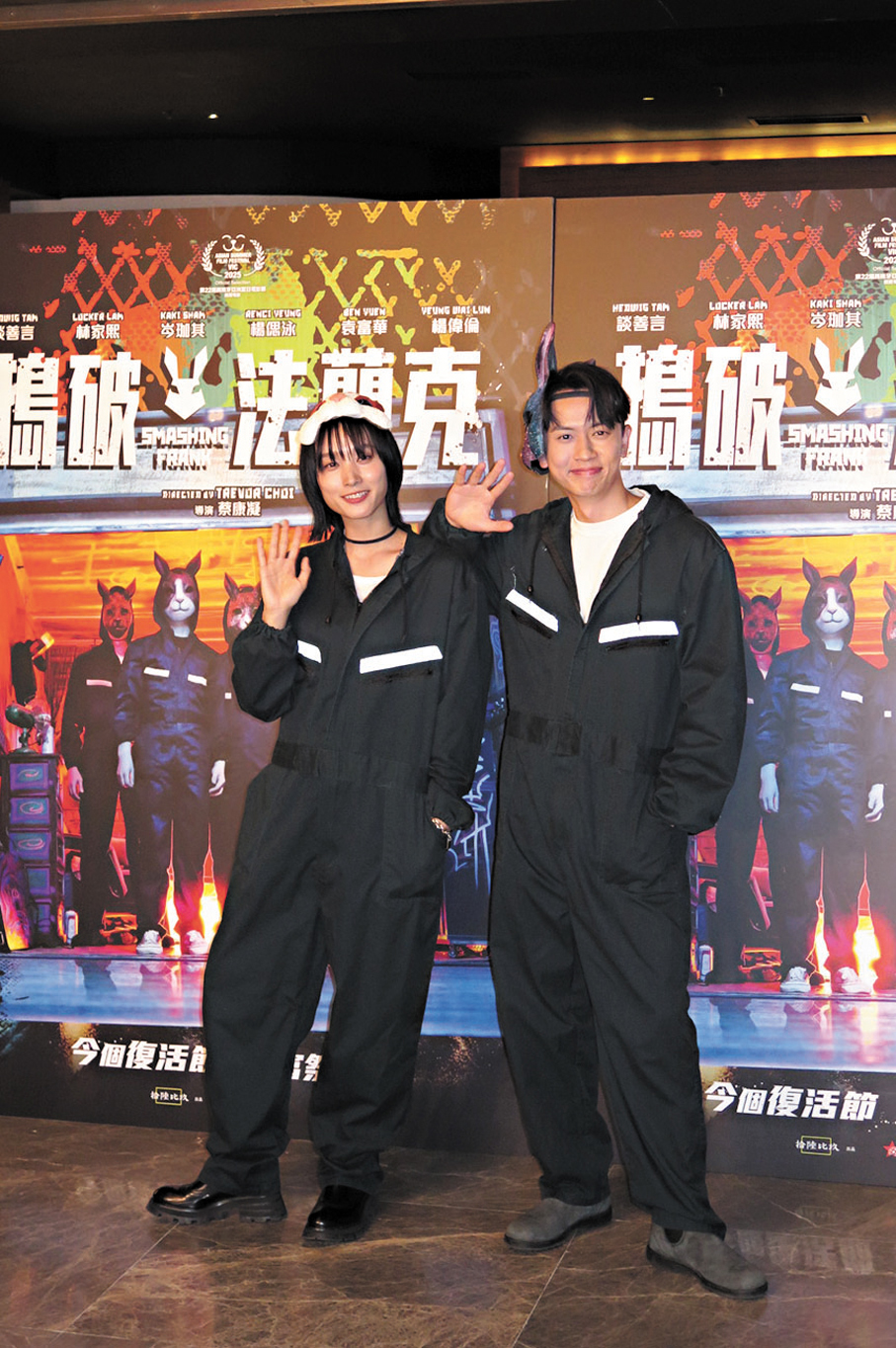 ●林家熙(右)與談善言飾演初戀情人。 阿祖 攝