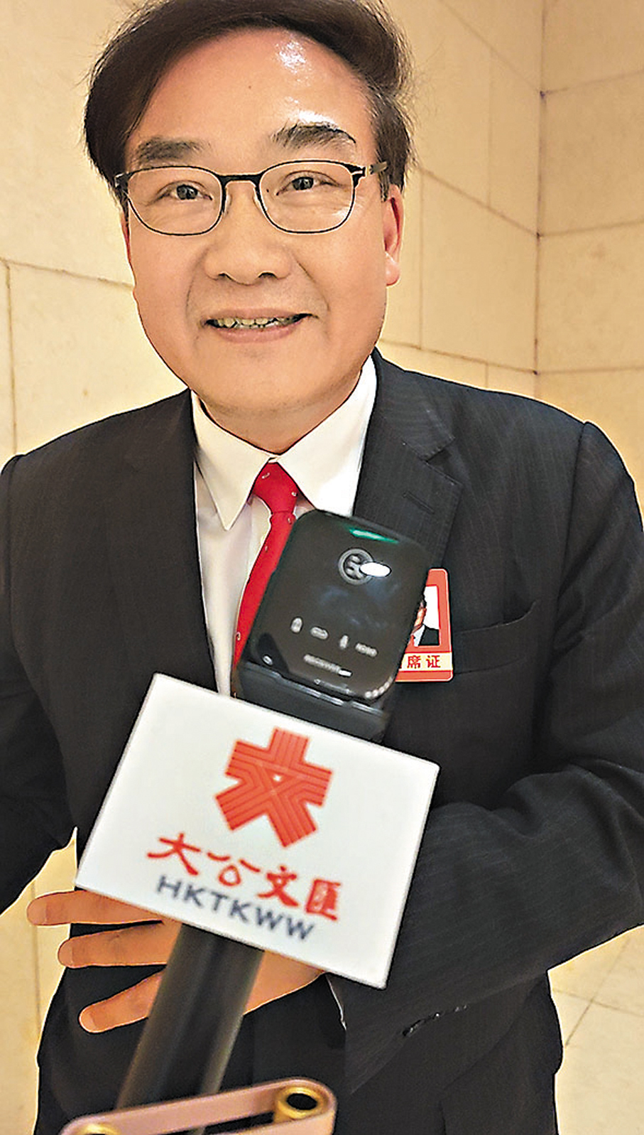 ●林順潮。香港文匯報記者劉凝哲 攝