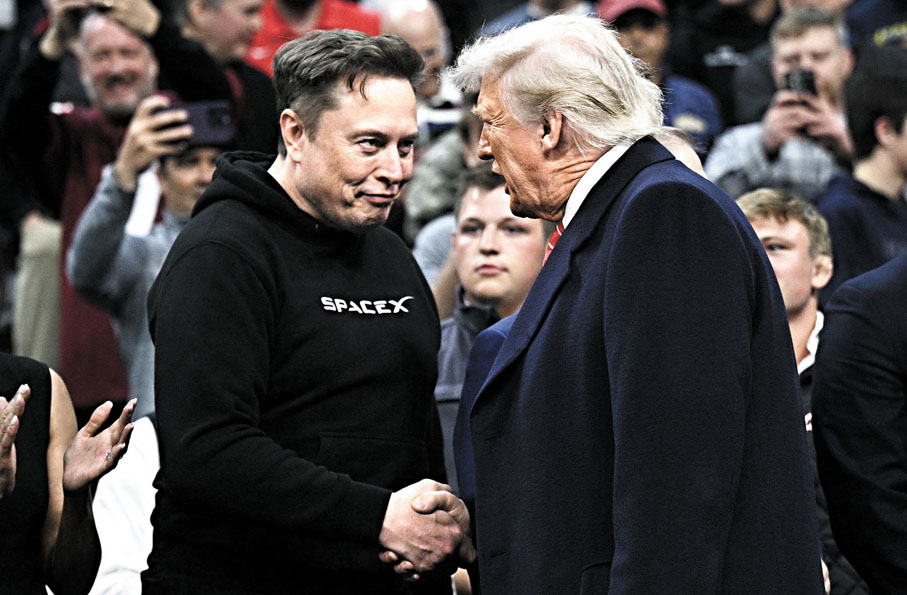 ●SpaceX與星鏈獲數以十億美元計的政府新合約。 法新社