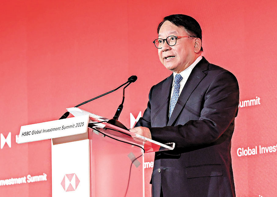 ●特區署理行政長官陳國基