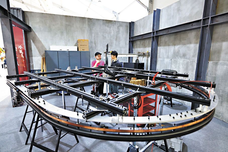 ●董永康創作電子裝置作品《Untitled》。 旅發局供圖