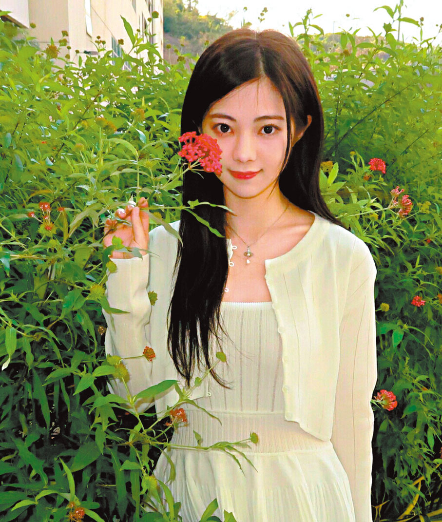 ●區明妙曾被韓國娛樂公司招攬，但她最終放棄「女團」夢。  梁靜儀 攝