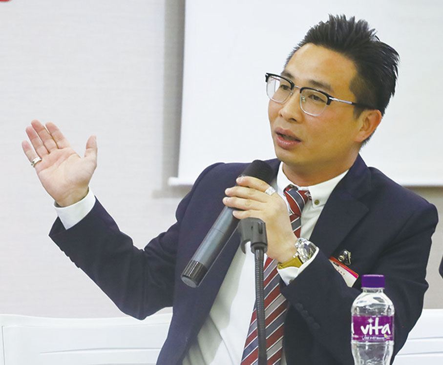 ●李超雄發言。