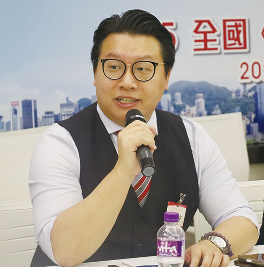 ●劉永中發言。