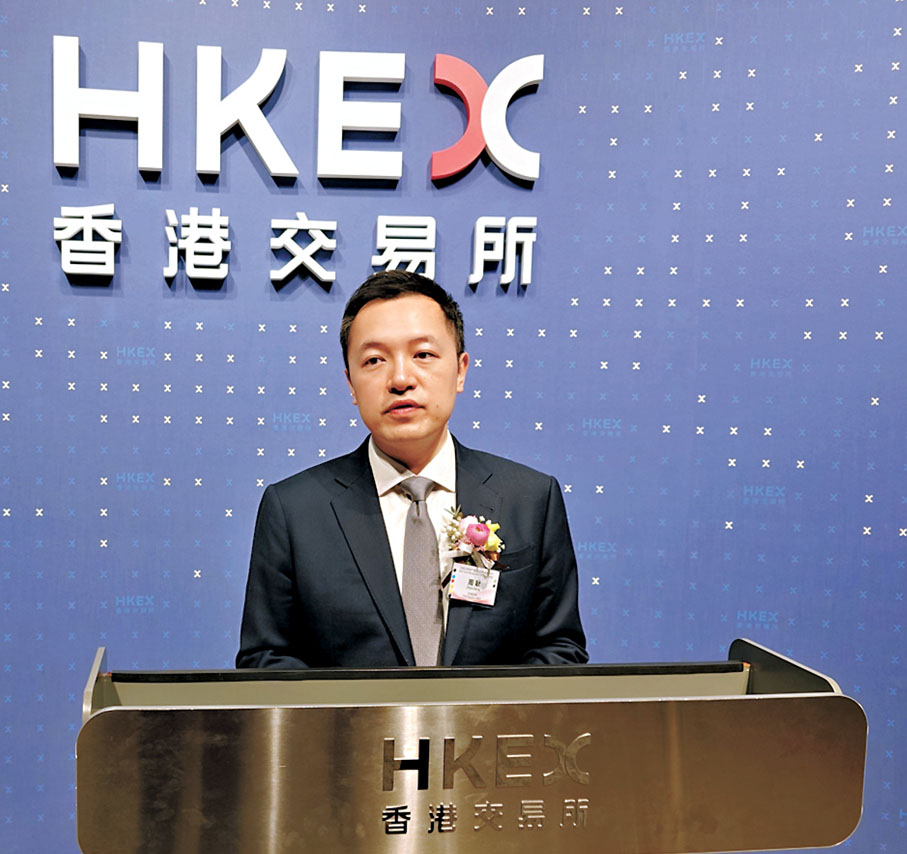 ●周耿表示,公司今年下半年擬推出與人工智能(AI)及機器人等科技相關的ETF。岑健樂 攝
