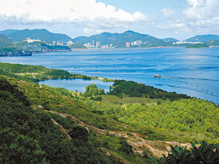 ●圖為前南丫島石礦場用地。 資料圖片