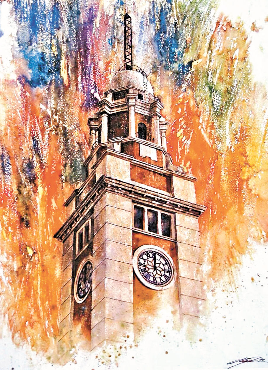 ●《歷史見證》,76×56cm,1997