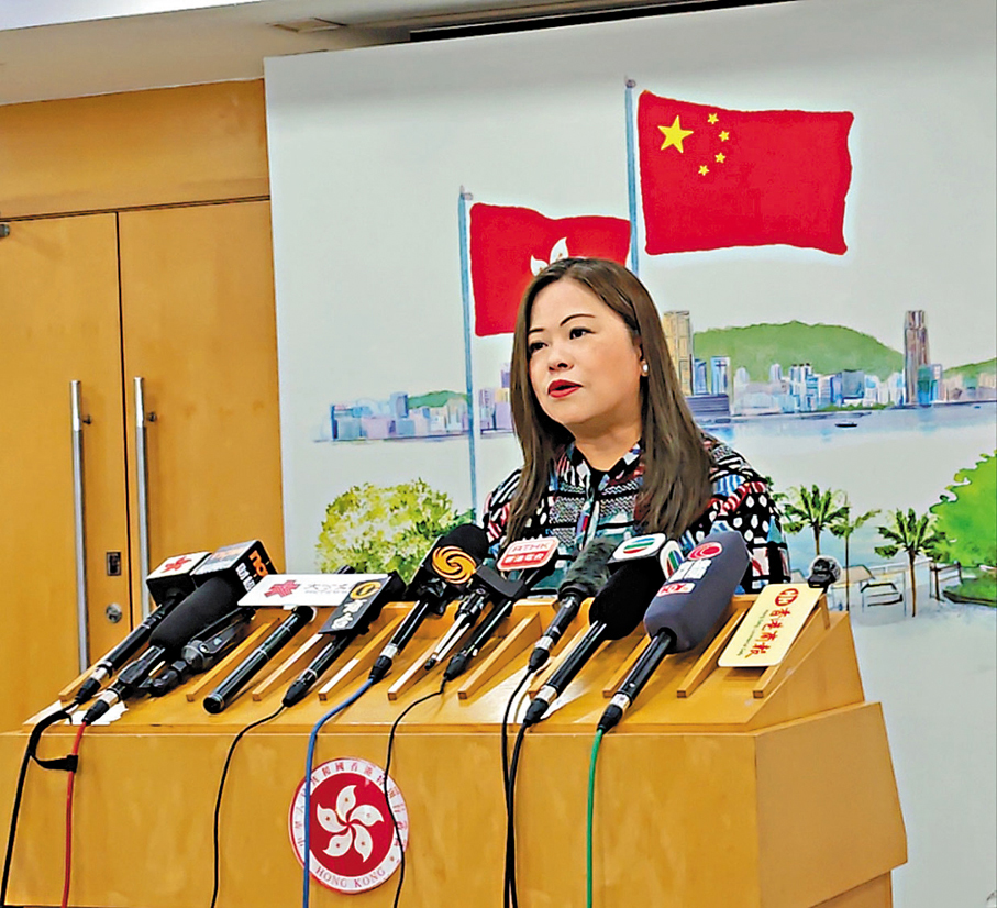 ●特區政府文化體育及旅遊局局長羅淑佩總結訪京行程。 香港文匯報記者江鑫嫻 攝