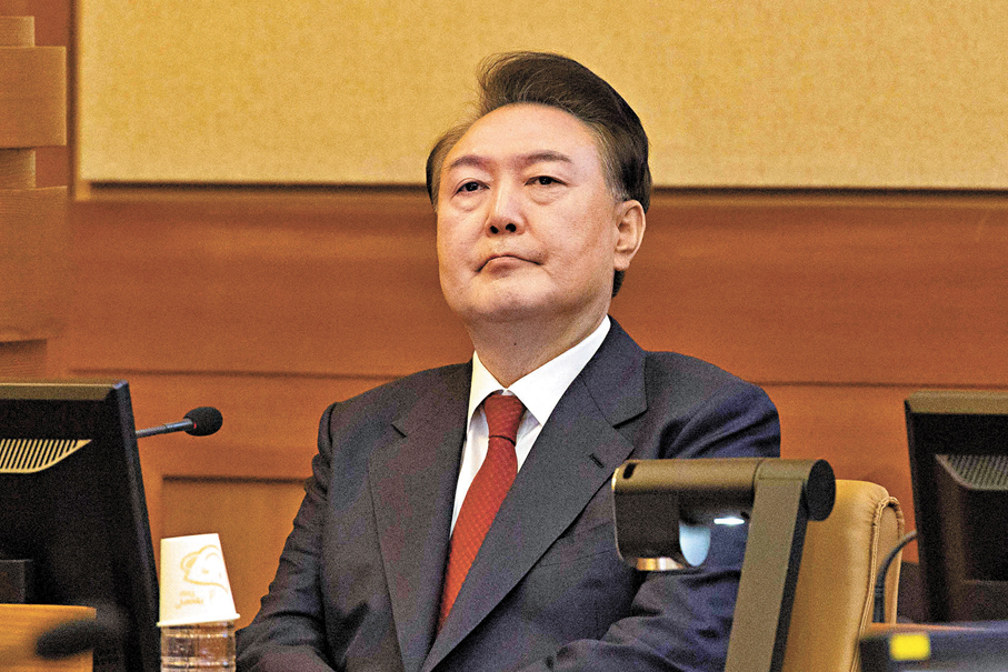●尹錫悅的前總統待遇將一概被剝奪。法新社