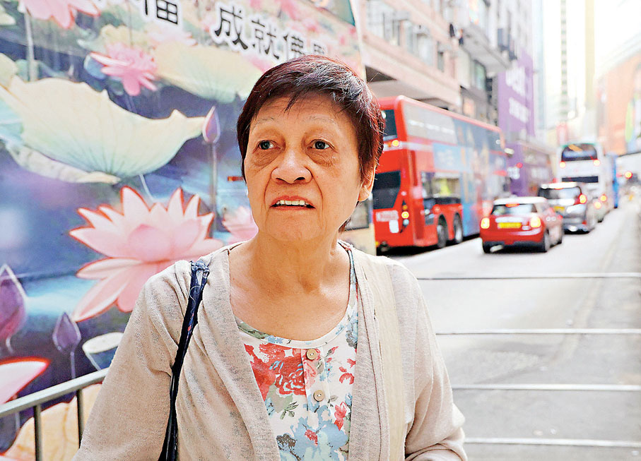 ●潘女士。香港文匯報記者曾興偉 攝