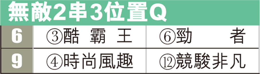 無敵2串3位置Q