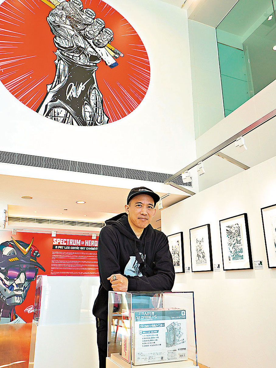 ●Pat正於海港城美術館舉辦漫畫藝術展。