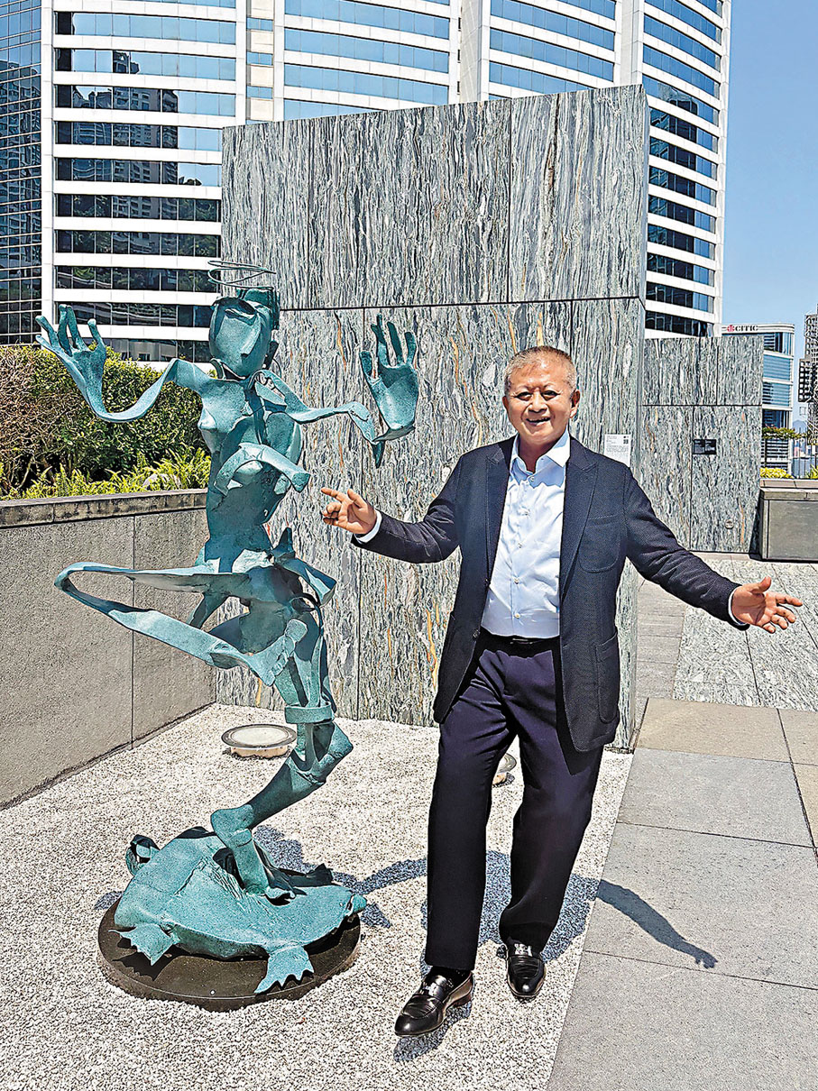 ●李光裕首度到香港舉辦個展。