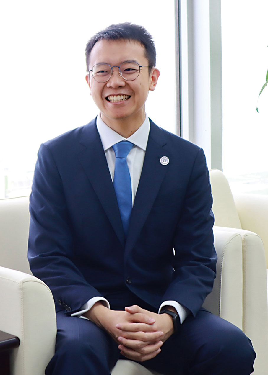 ●李思瑤談加強兩地青年交流。