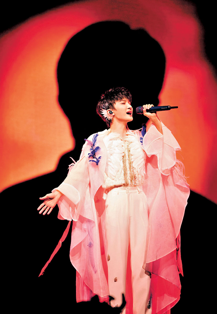 ●周深歌聲空靈而婉轉。    受訪者供圖