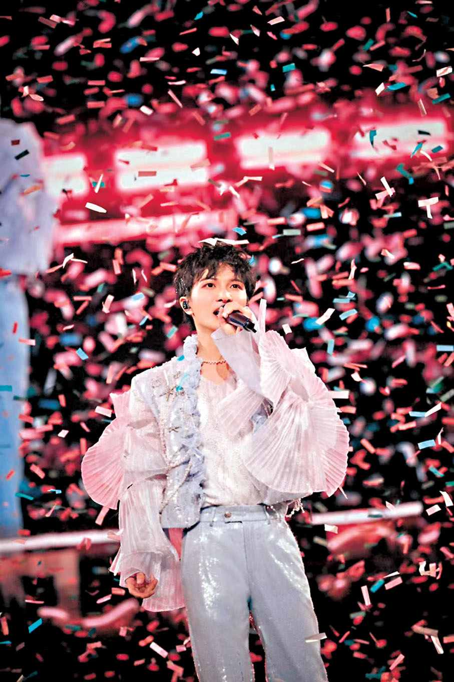 ●周深用真誠打動歌迷。   受訪者供圖