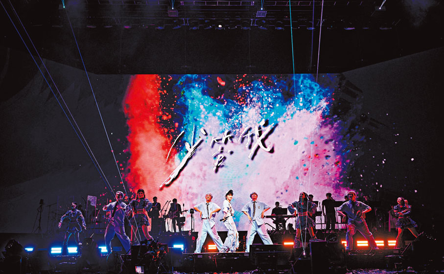 ●周深不改俏皮本色。受訪者供圖