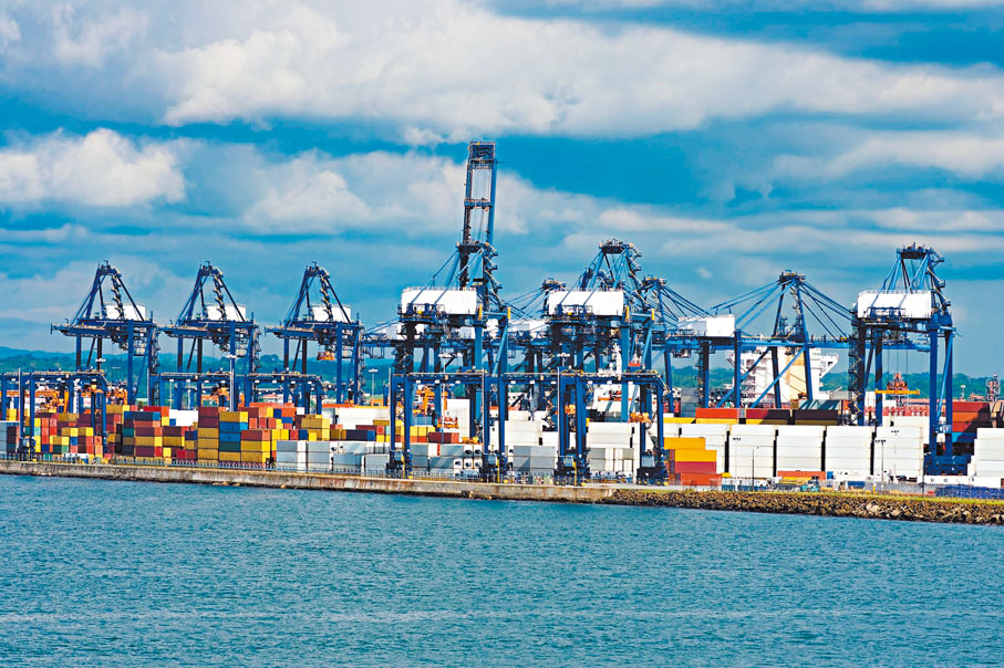 ●圖為巴拿馬克里斯托瓦爾港，是長和港口集團經營的兩個巴拿馬港口之一。 資料圖片