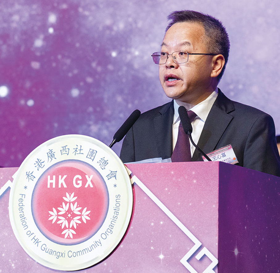 ●王心富致辭。