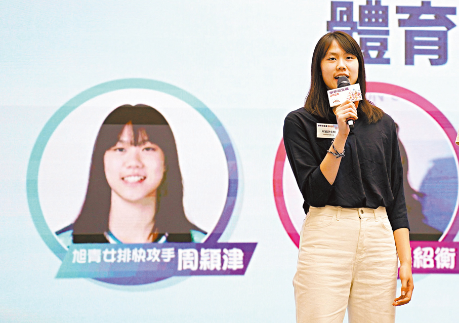 ●周穎津透露港隊現正進行配合方面的練習。 香港文匯報記者張發兒 攝