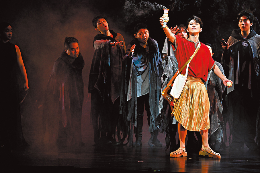 ●港產歌劇《奧菲歐與尤麗迪采》日前演出「入門版」。圖片：Musica Viva Titan Lam