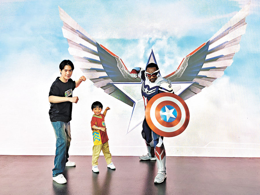 ●新登場的美國隊長Sam Wilson