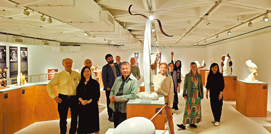 ●「Fusion」計劃策展人和全體藝術家。主辦方供圖