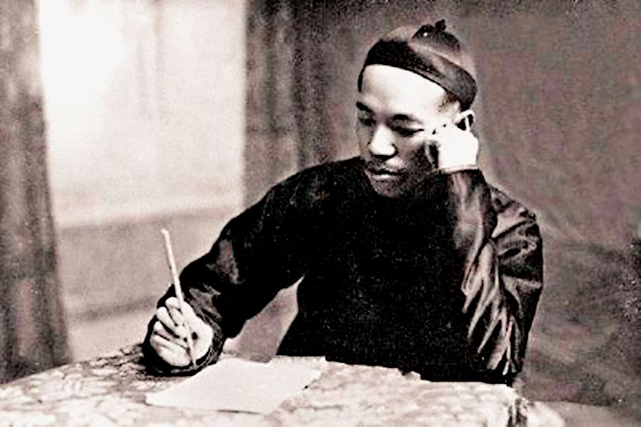 ●梁啟超以家書踐行「智、情、意」三育理念。