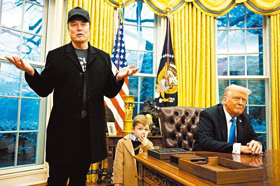 ●馬斯克與特朗普關係有冷卻跡象。 資料圖片