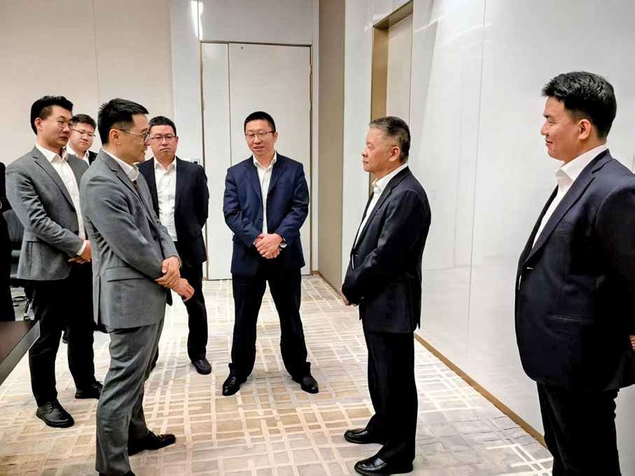 ●2024年11月，吳葵生赴浙江大華技術股份有限公司考察交流。