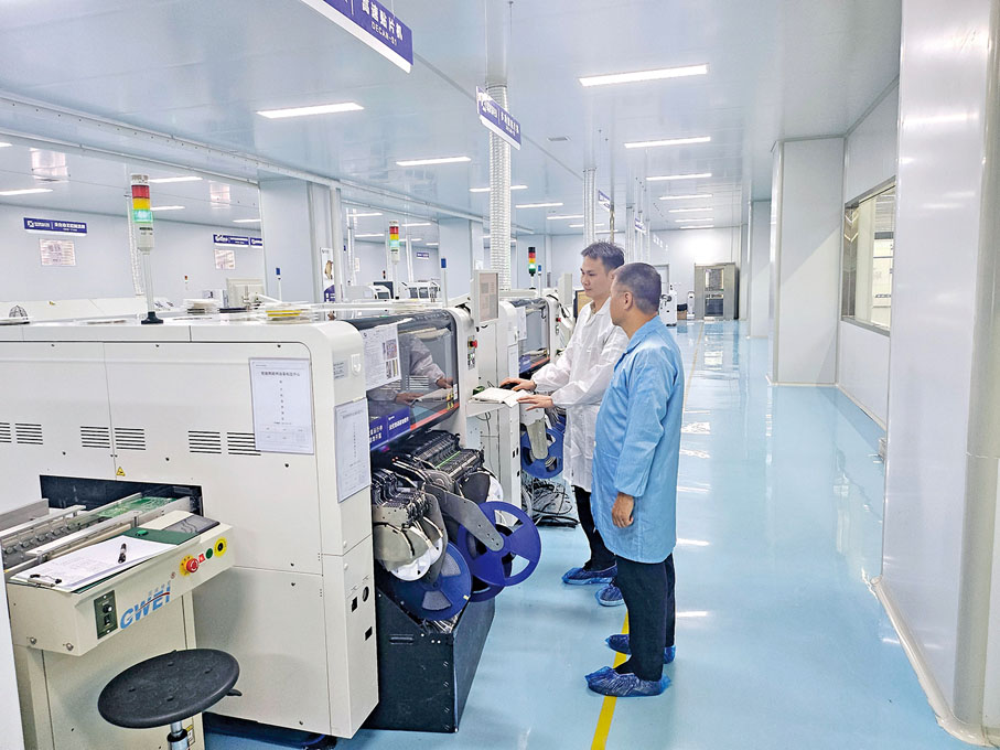 ●吳葵生重視科技創新，積極推動內地芯片研發工作。