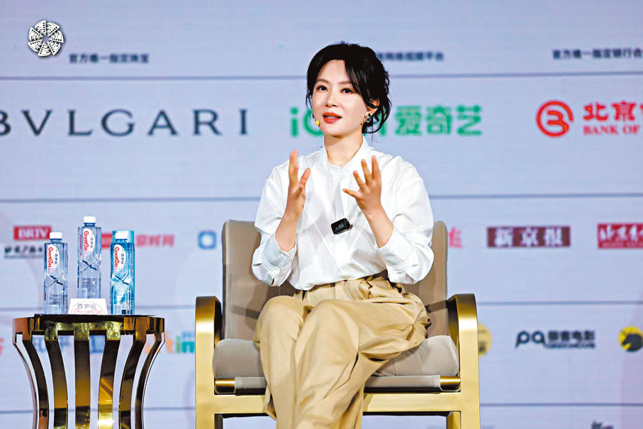 ●陳數指當下影視作品常陷入「非黑即白」的敘事窠臼。 主辦方供圖