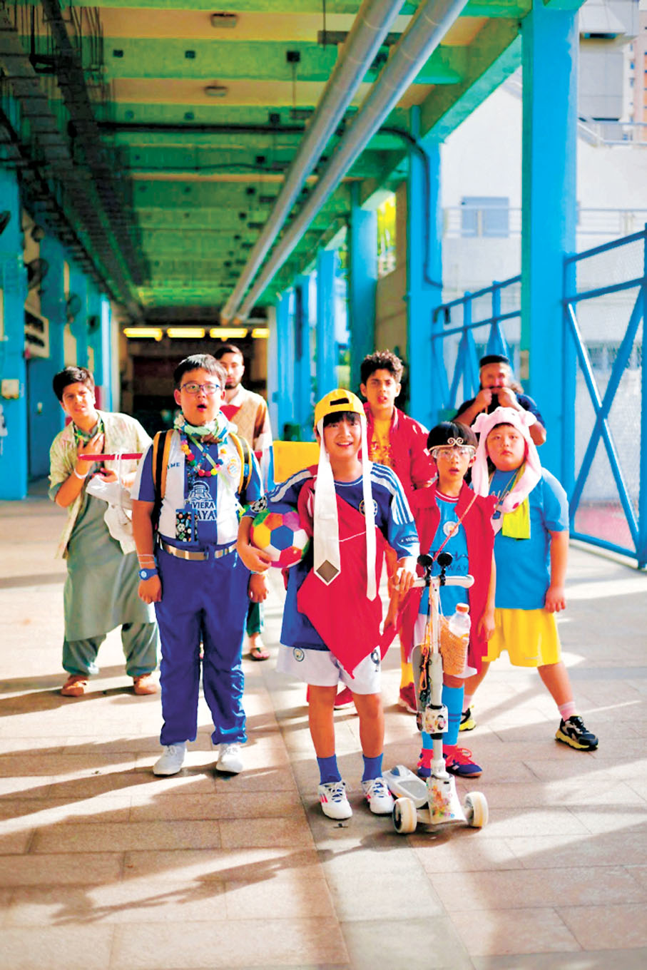 ●《從前有座山》從孩童角度出發，影射成年人在城市裏如何尋找出口。  主辦方供圖