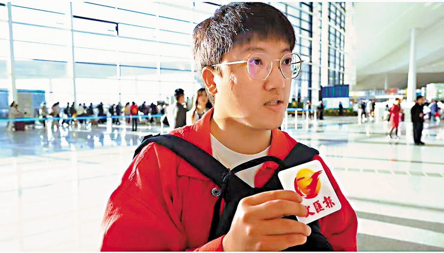 ●安先生。香港文匯報記者洪澤楷 攝