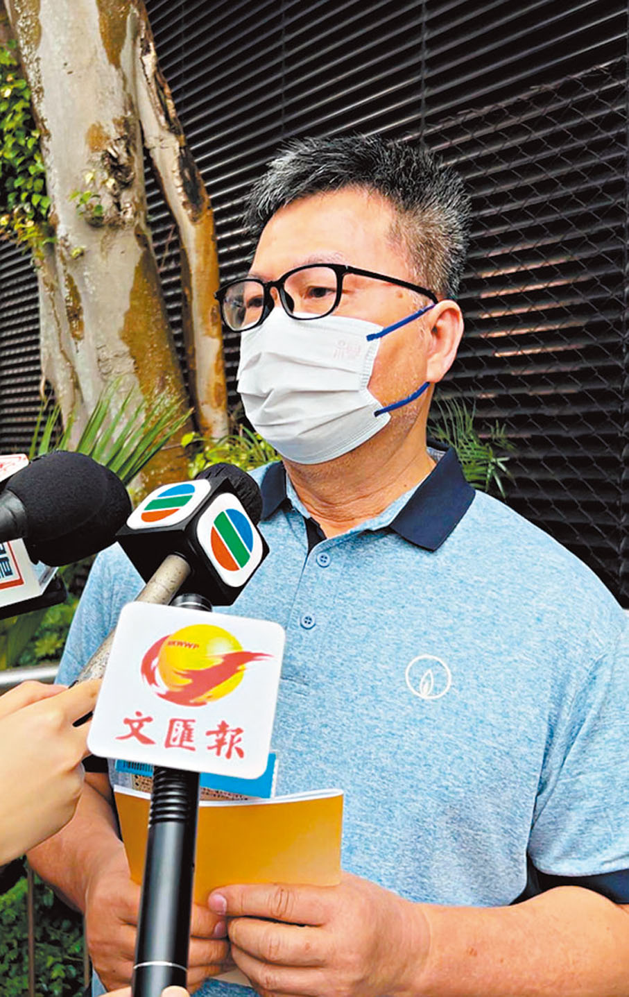 ●金先生。香港文匯報記者康敬 攝