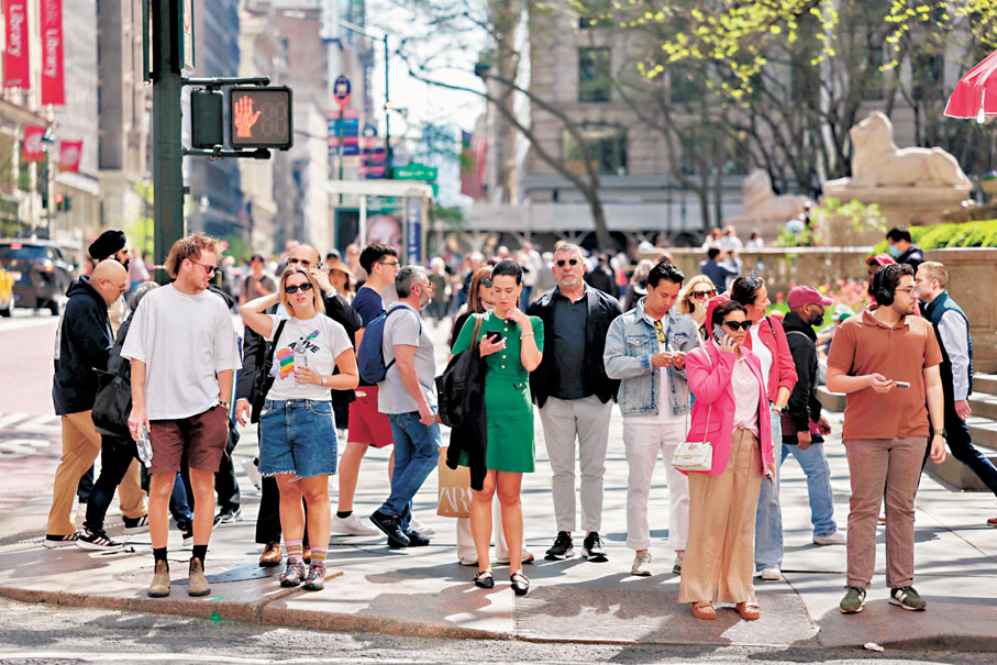 ●美國人的日常生活非常依賴來自中國的產品。 法新社