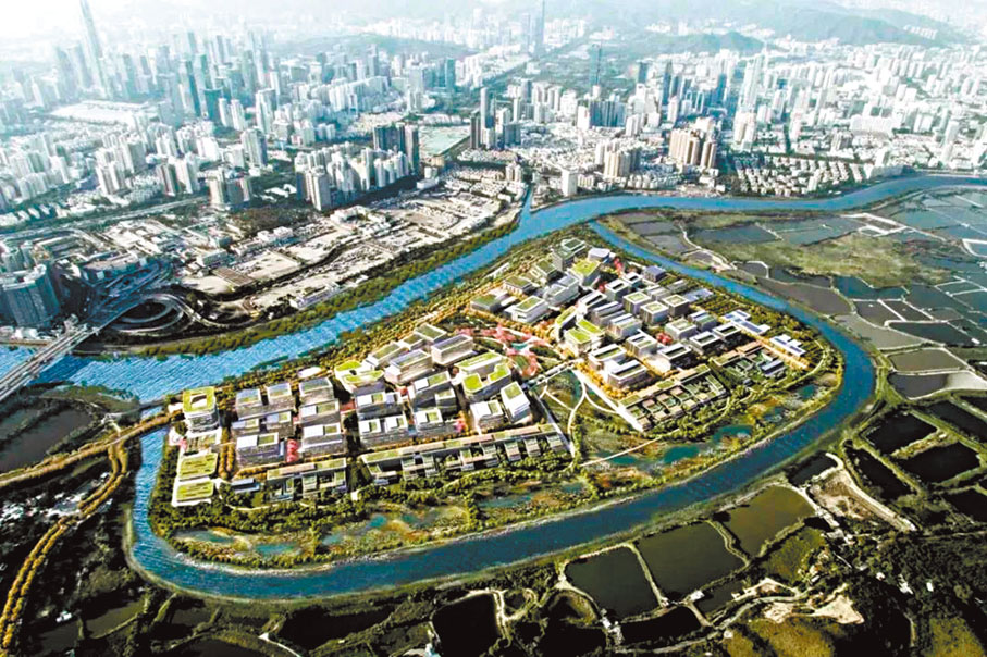 ●河套香港園區效果圖 作者供圖