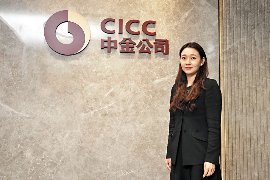 ●中金公司投資銀行部固定收益組國際業務負責人、董事總經理賈曉放。大公文匯全媒體記者林良堅  攝