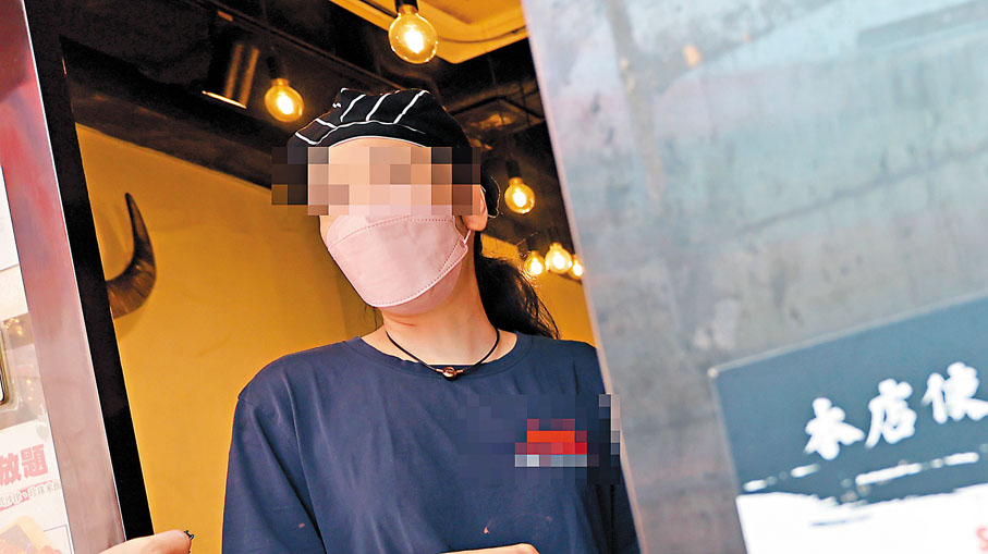 ●食肆負責人阿燕表示，外賣平台服務有待提升。香港文匯報記者黃艾力  攝