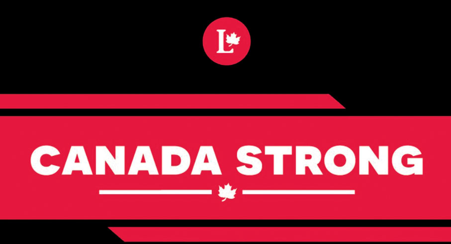 ●自由黨從競選開始打出「打造強大加拿大」口號。    成小智 攝