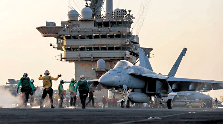 ●F/A- 18E「超級大黃蜂」戰機