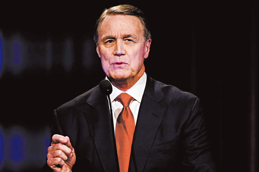 ●珀杜擁有40年的國際商業經驗。 美聯社