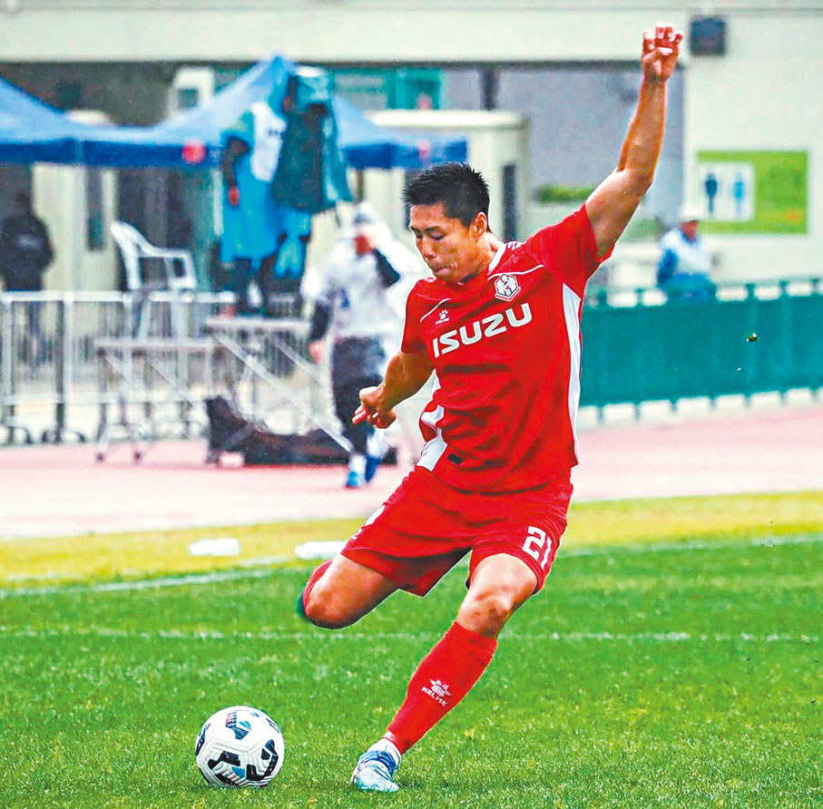 ●黃浩然選擇放棄所有兼職，成為一名全職球員。黃浩然Ig圖片