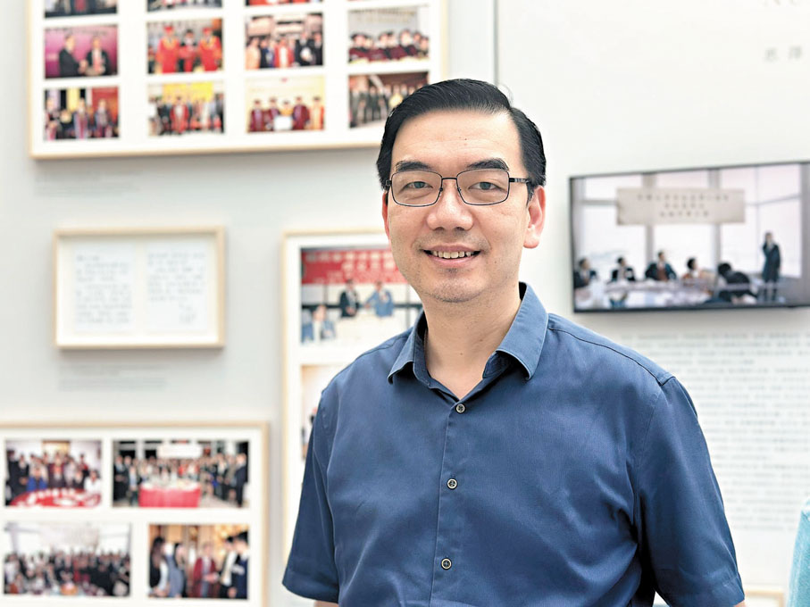 ●吳先生。香港文匯報記者胡恬恬  攝