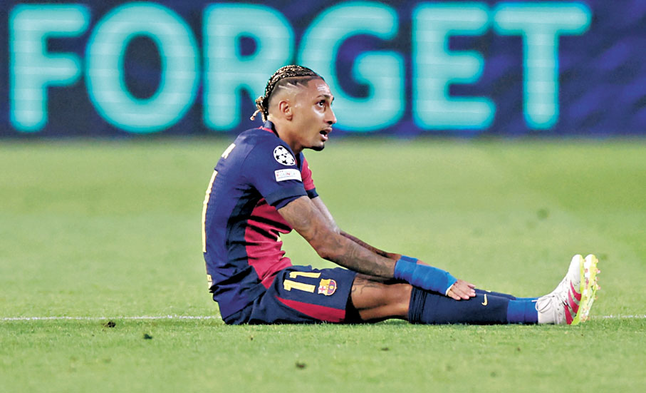 b06拉芬夏對賽果感失望。  路透社