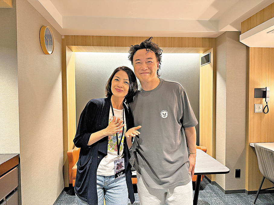 ●陳奕迅獲西村由紀江捧場。受訪者供圖